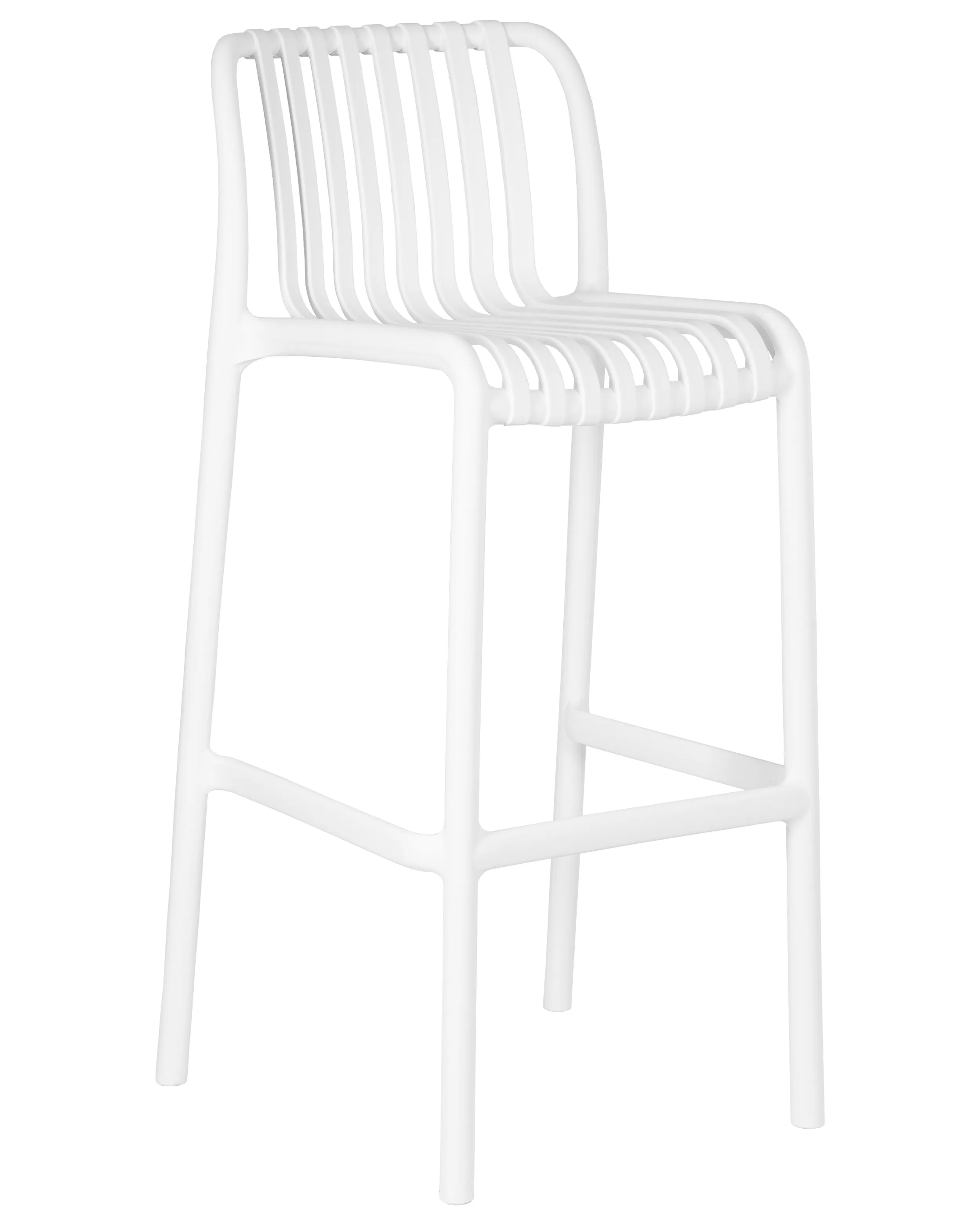 Стул барный DOBRIN CHLOE BAR (белый)