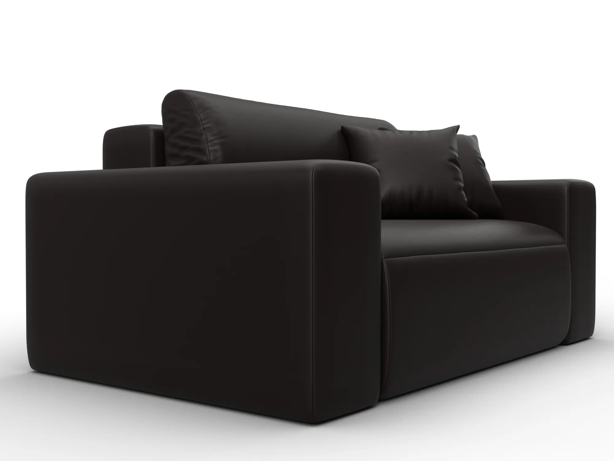 Кресло Лига-036 НПБ ( GRIFON 12 коричневый )