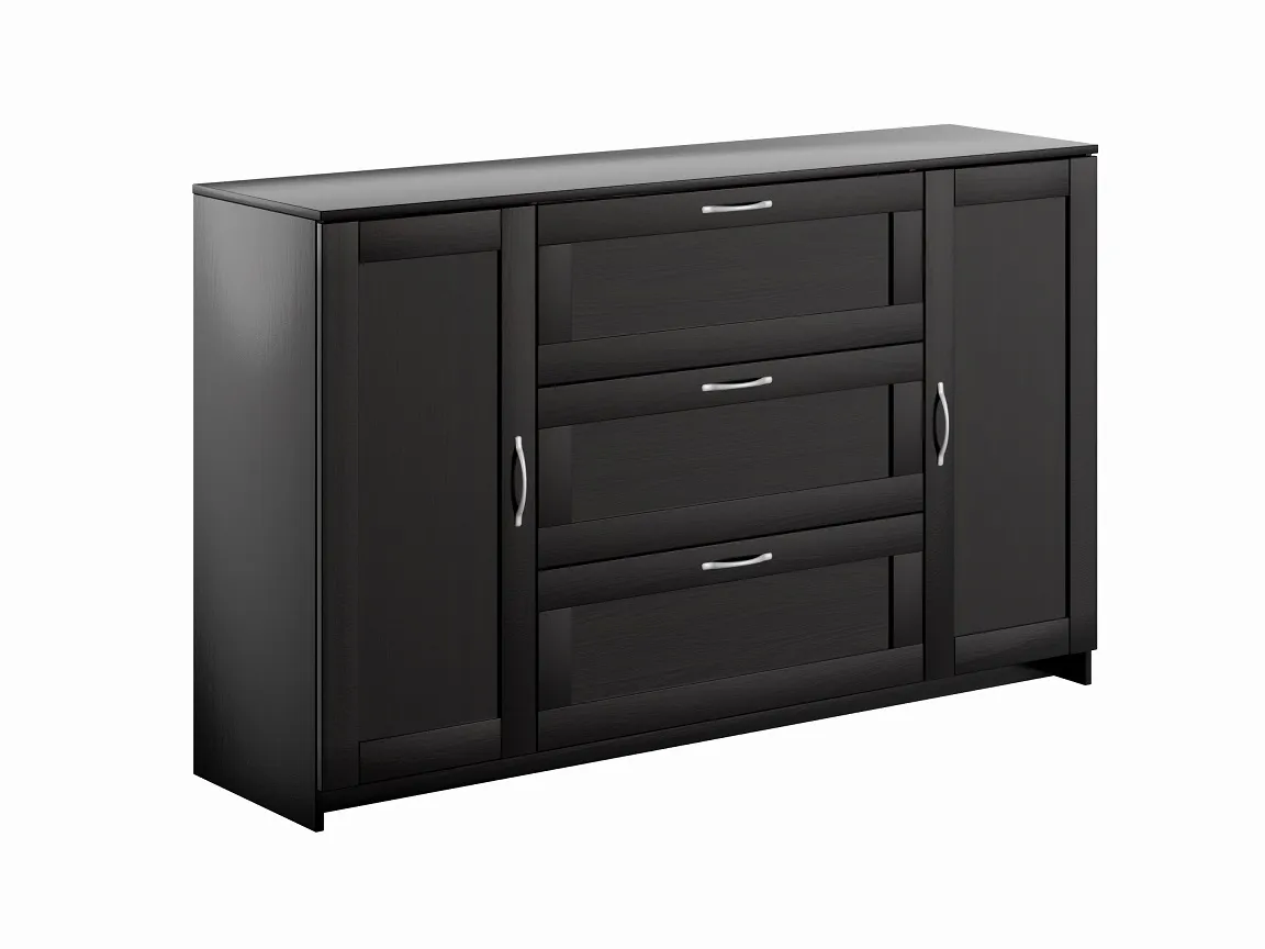 Тумба Сириус 2 двери 3 ящика 156*95 венге Тумба Сириус 2 двери 3 ящика 156*95 венге