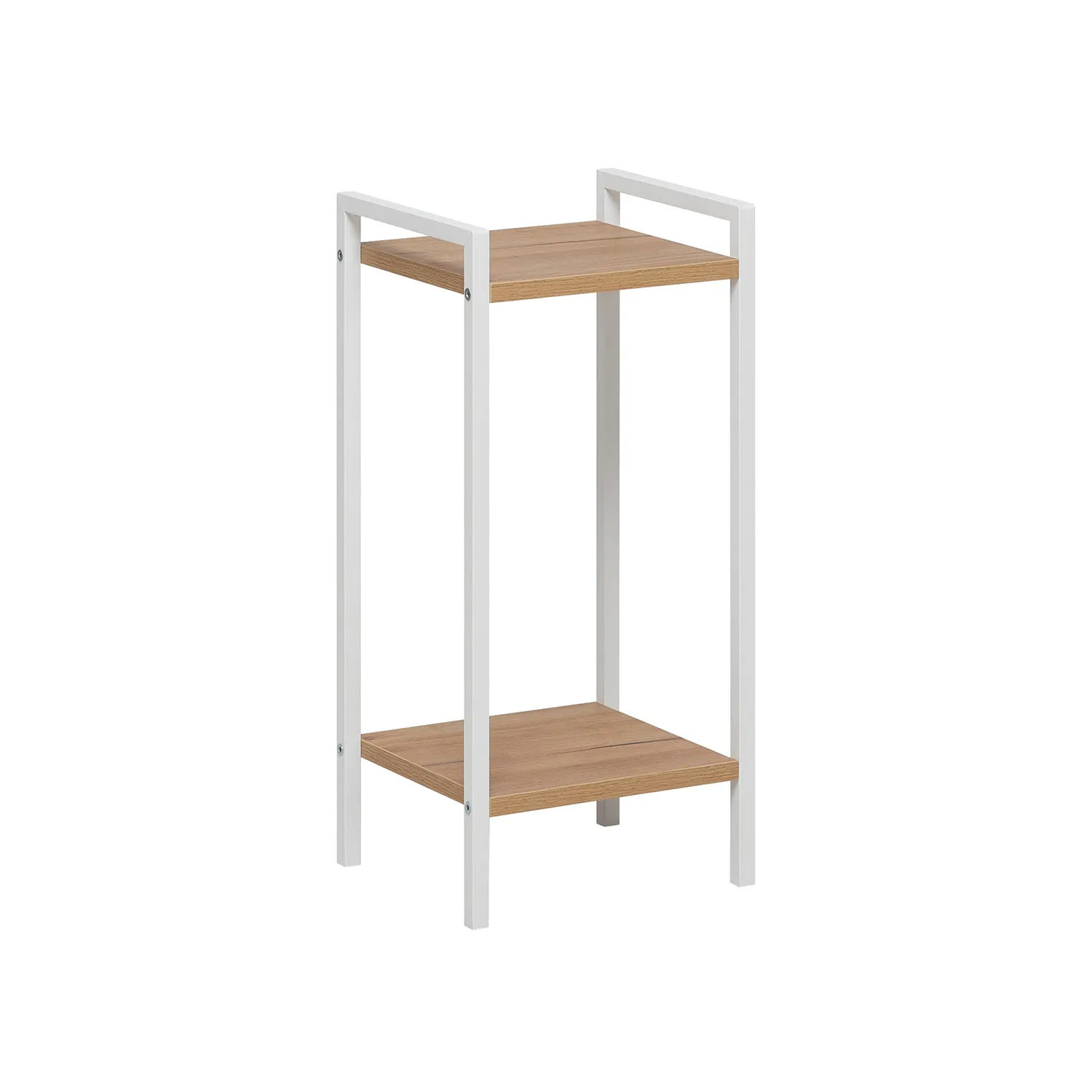 Подставка для цветов Leset Стилвуд 12 (Белый/Дуб крафт золотой)