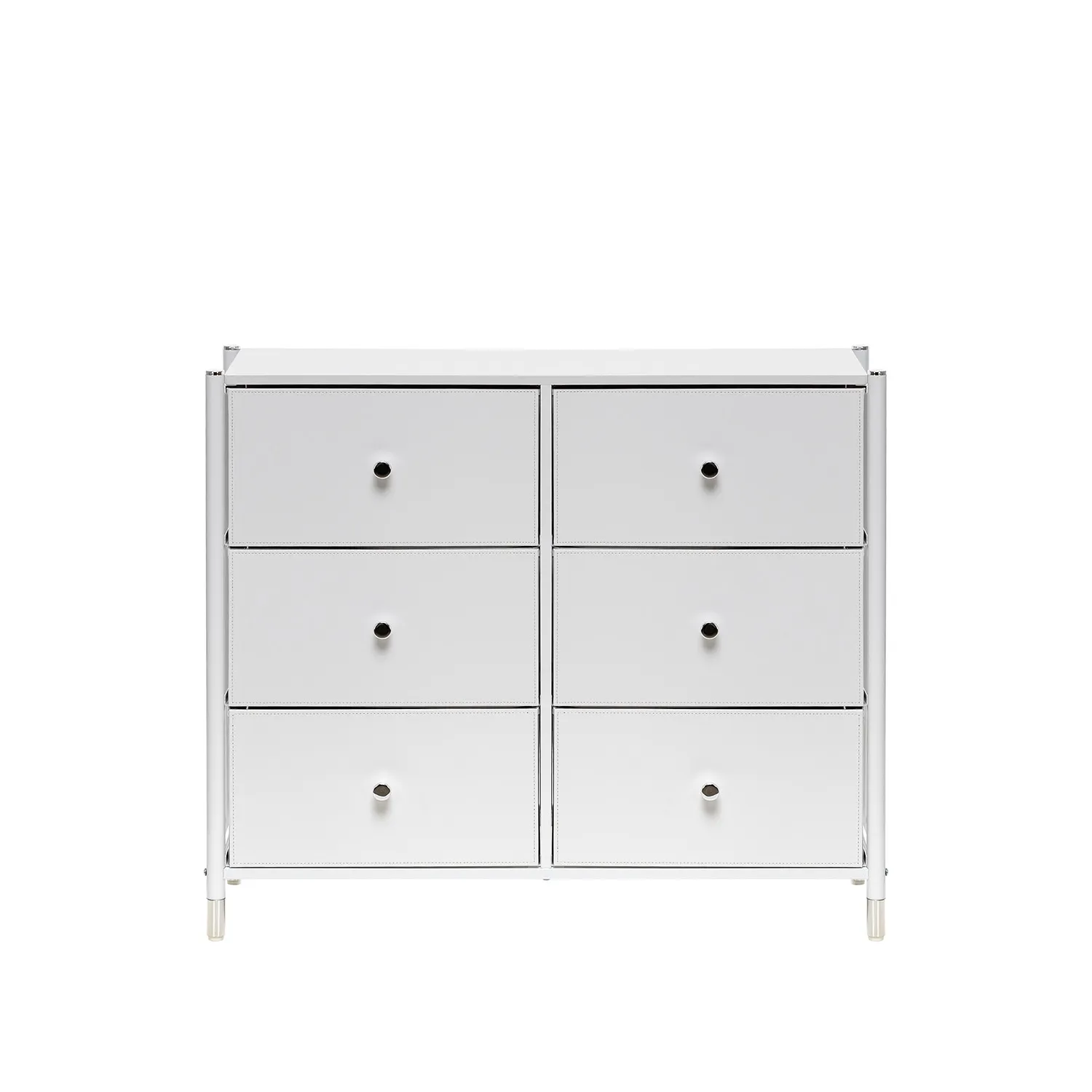Комод Leset Нирита/Хайди, 6 ящиков, Белый (Белый/Белый) Комод Leset Нирита/Хайди, 6 ящиков, Белый (Белый/Белый)