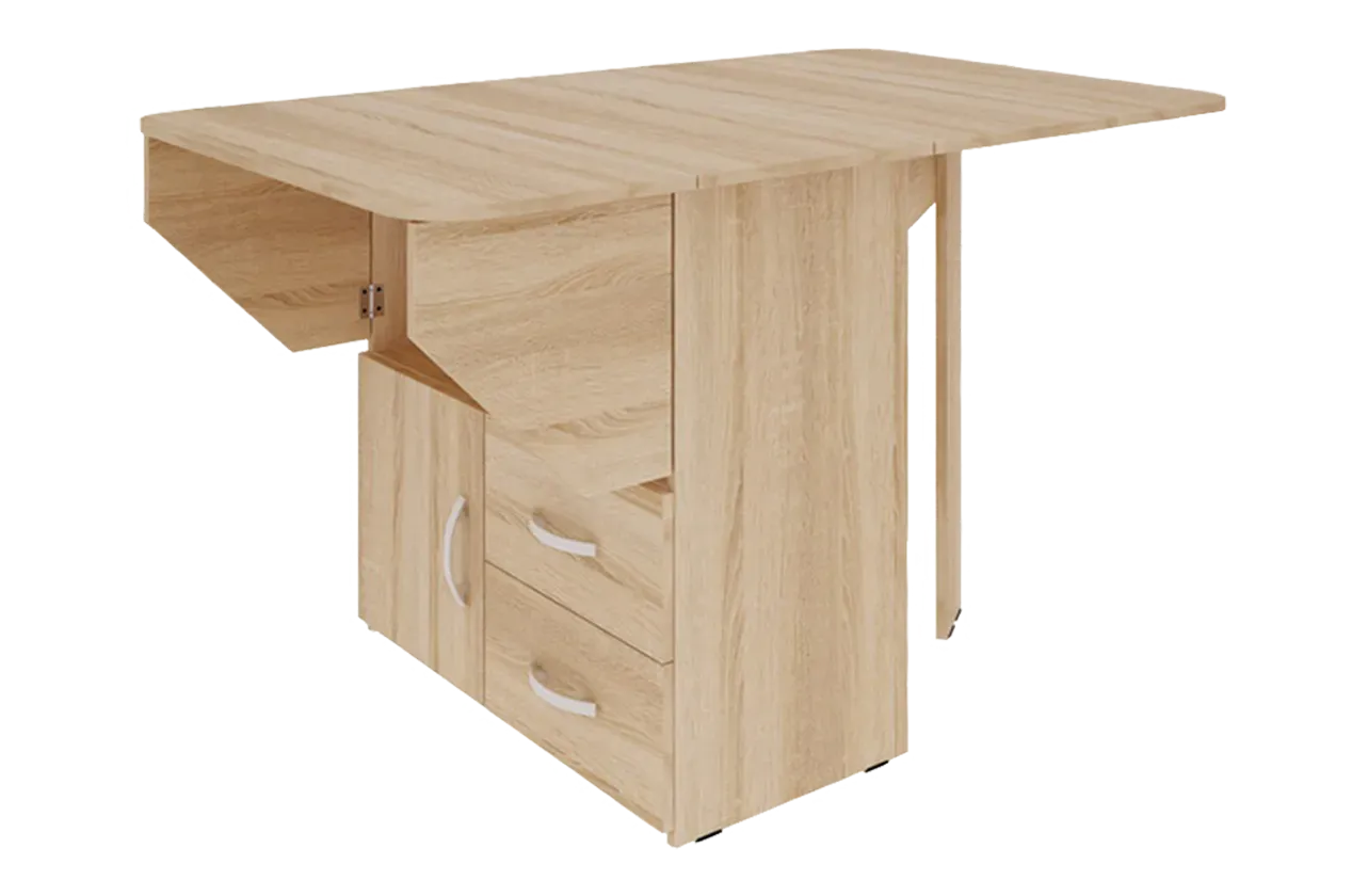 Стол-тумба раскладной дуб сонома Стол-тумба раскладной дуб сонома