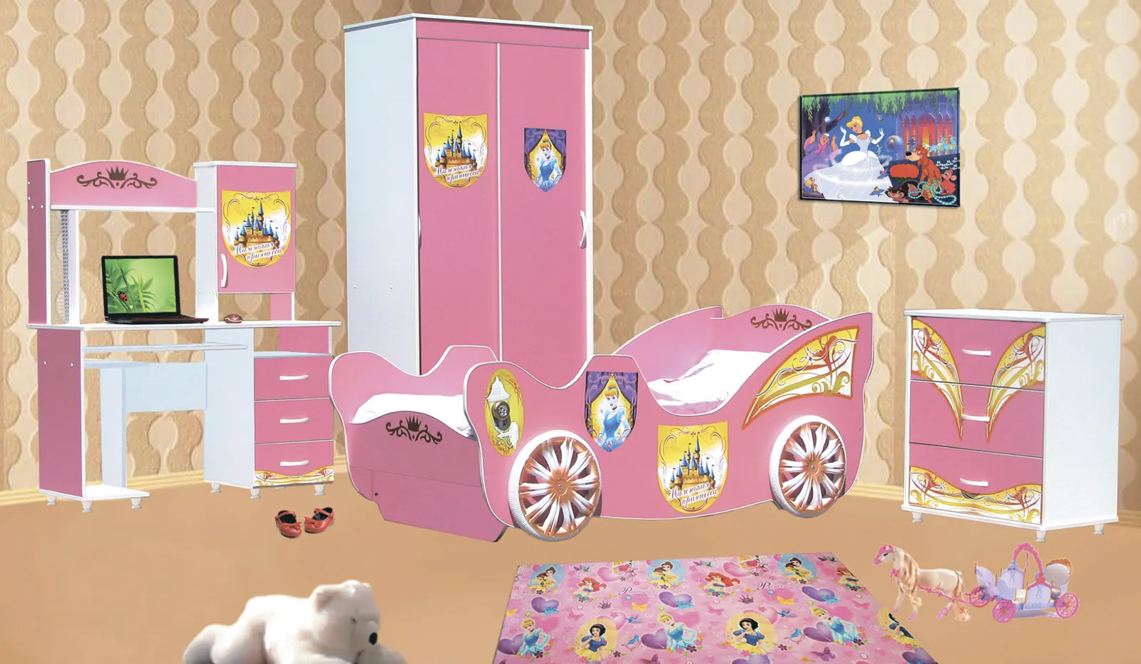 Детская комната Принцесса