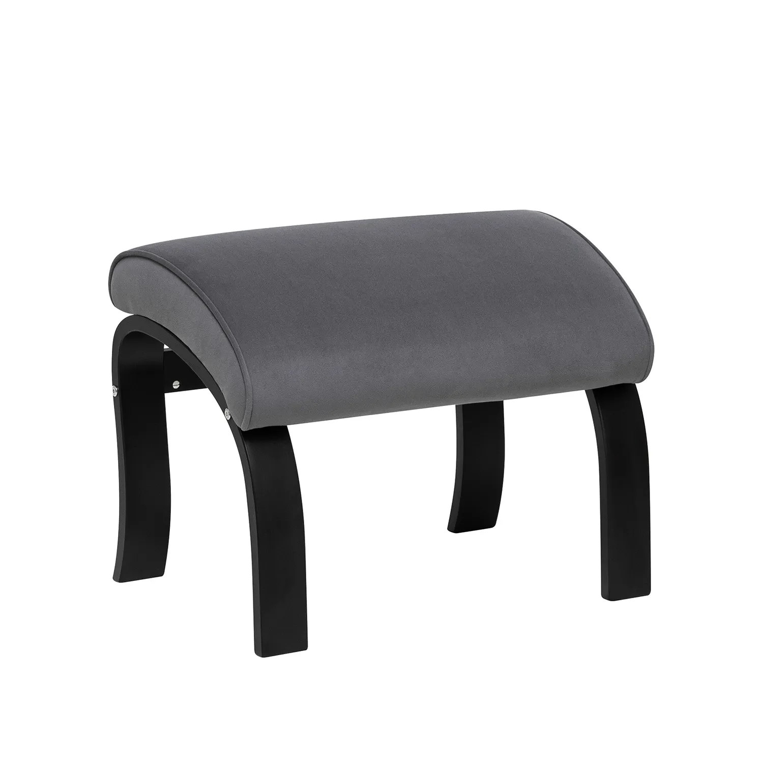 Пуф Leset Универсальный с кантом (Венге/V32 серый, кант V32 серый)