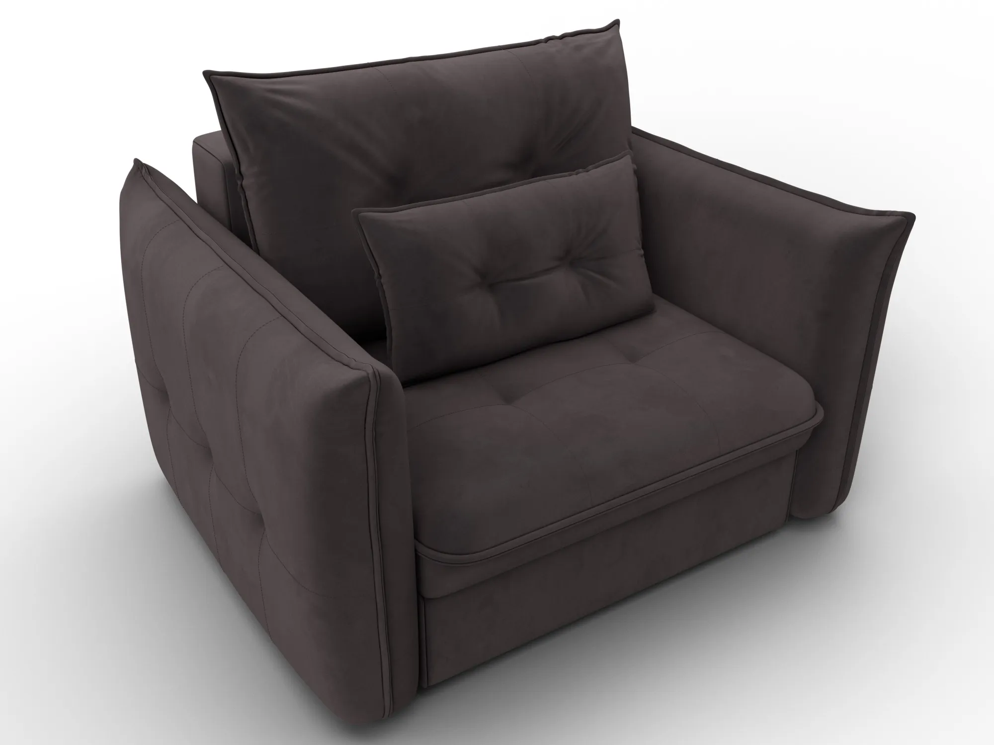 Кресло Лига-100 НПБ ( SEVEN 727 коричневый )