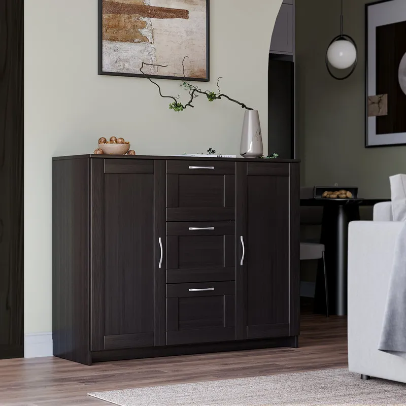 2.02.03.340.5 СИРИУС тумба 2 двери и 3 ящика 117х95 Дуб Венге RU 2.02.03.340.5 СИРИУС тумба 2 двери и 3 ящика 117х95 Дуб Венге RU