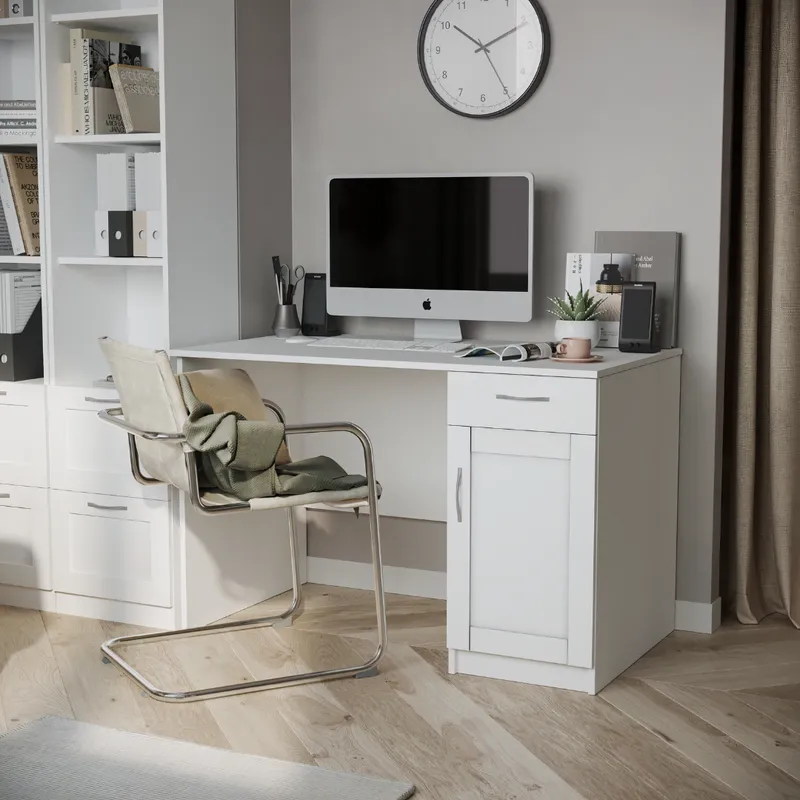 2.03.06.030.1 КАСТОР стол письменный 116х65 RU белый