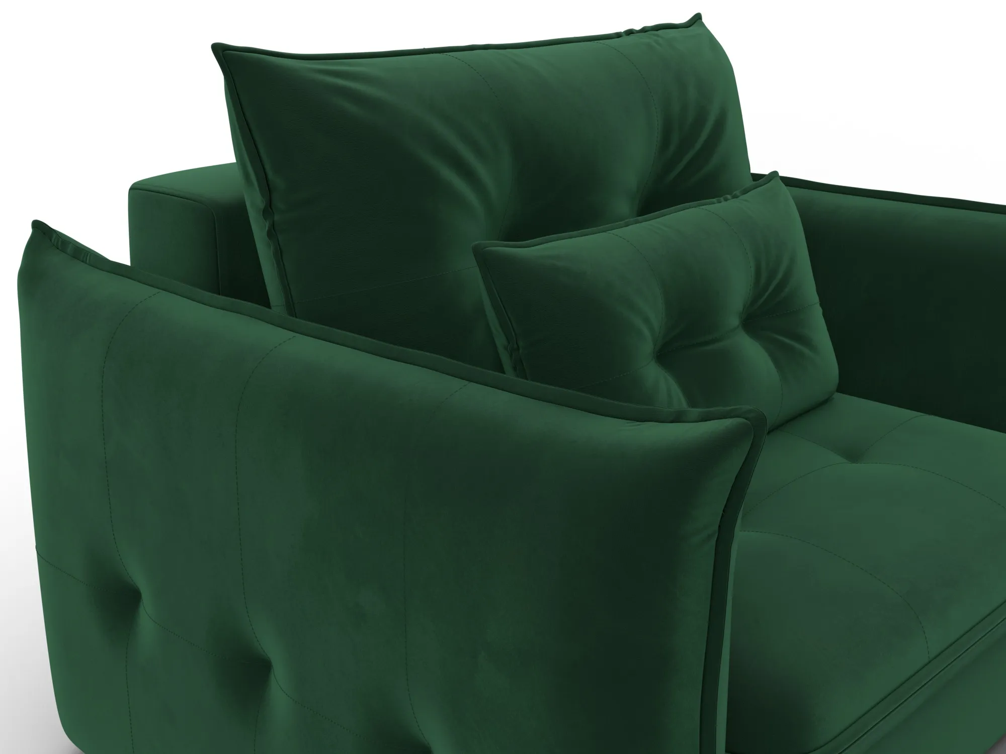 Кресло Лига-100 НПБ ( SEVEN 626 зеленый )