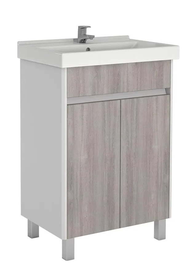 Тумба под умывальник "Fest 60" Uno без ящика Домино