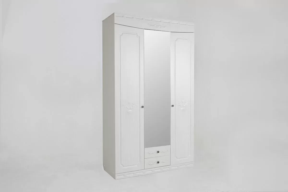 Шкаф 3-х дверный Мария-Луиза 3 Бодега Белый