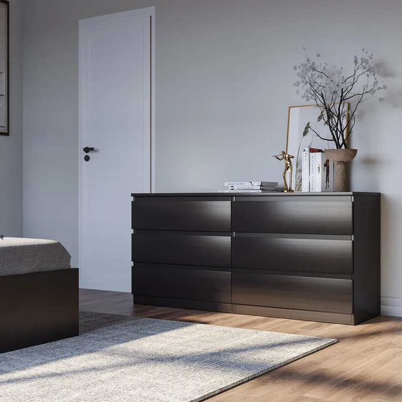 2.05.02.060.5 МАЛЬТА комод 6 ящиков 160х76 Дуб Венге RU