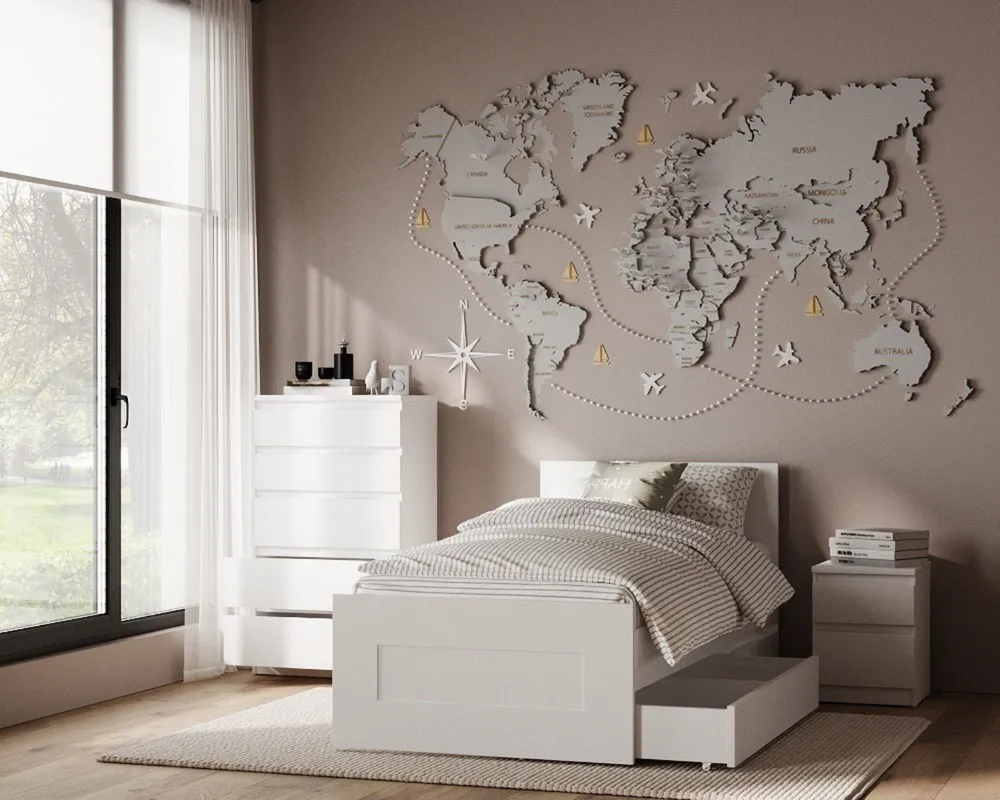 2.03.02.070.1 КАСТОР комод 5 ящиков RU белый 2.03.02.070.1 КАСТОР комод 5 ящиков RU белый