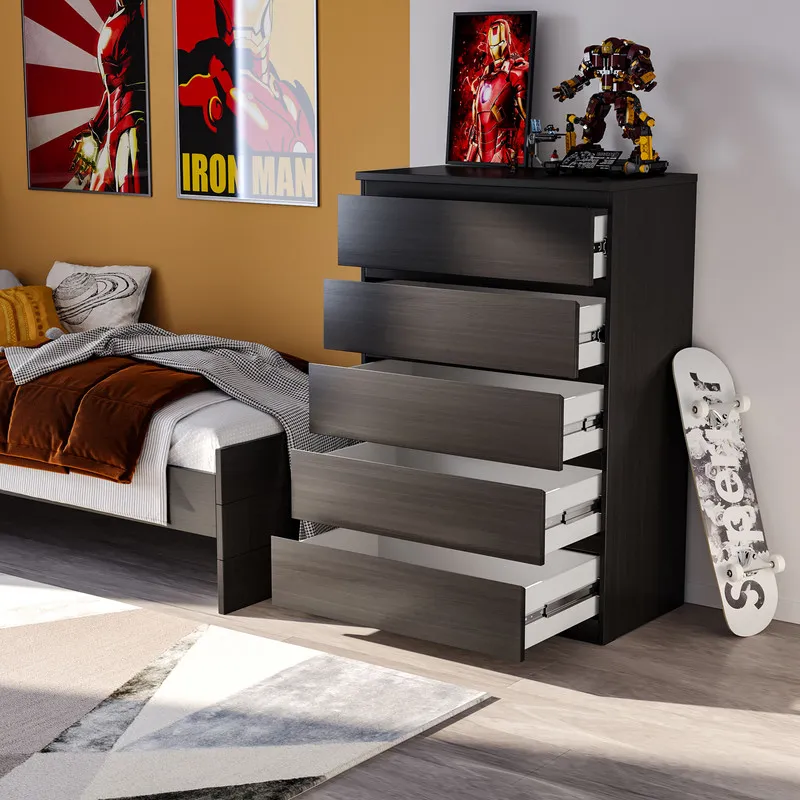 2.05.02.090.5 МАЛЬТА комод 5 ящиков 80х121 Дуб Венге RU 2.05.02.090.5 МАЛЬТА комод 5 ящиков 80х121 Дуб Венге RU