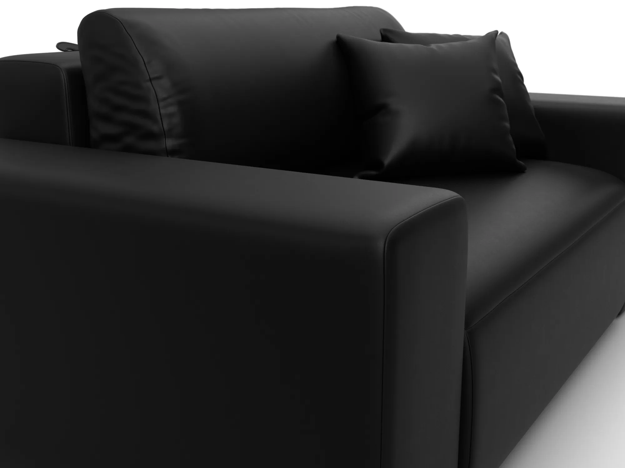 Кресло Лига-036 НПБ ( GRIFON 18 черный )