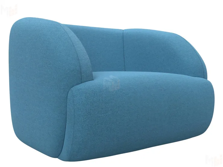 Кресло Лига-041 ( Амур 10 голубой )