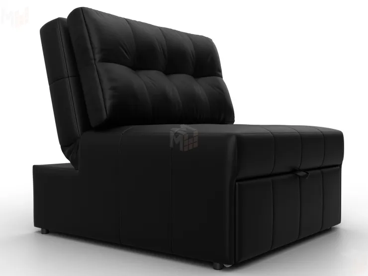 Кресло-кровать Лига-107 (80) ( GRIFON 18 черный )