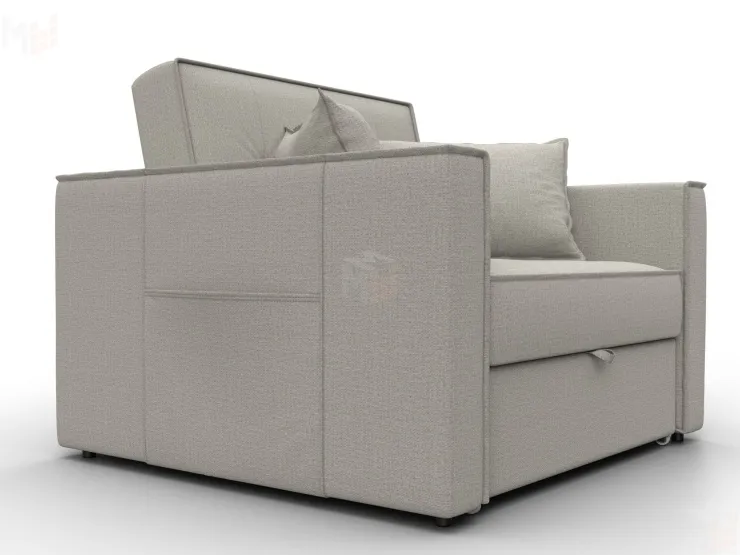 Кресло-кровать Лига-104 (80) ( Амур 02 бежевый )