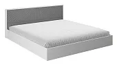 Кровать Копенгаген 1,4 (с настилом) (белый матовый/серый графит) Кровать Копенгаген 1,4 (с настилом) (белый матовый/серый графит)