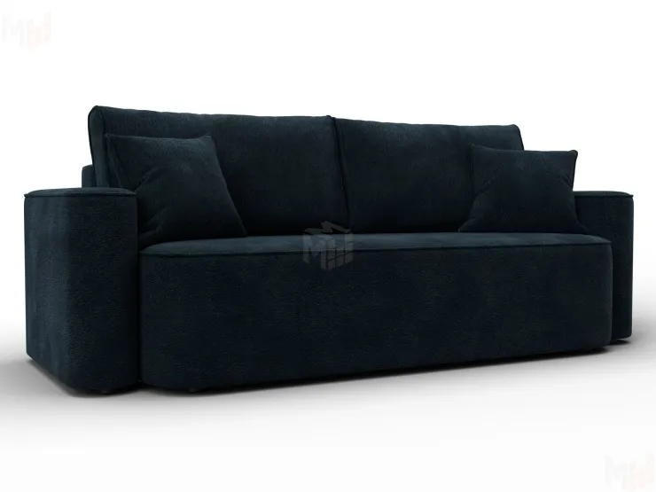 Диван прямой Лига-118 НПБ ( LAIM 21 графит )