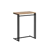 Стол приставной Leset Стилвуд 1 (Чёрный/Дуб крафт золотой)