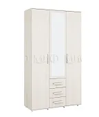 Шкаф Белла 3-х створчатый (сандал) Шкаф Белла 3-х створчатый (сандал)