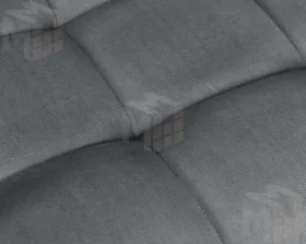 Стул барный DOBRIN KRUGER ARM BLACK (серый велюр (MJ9-75))