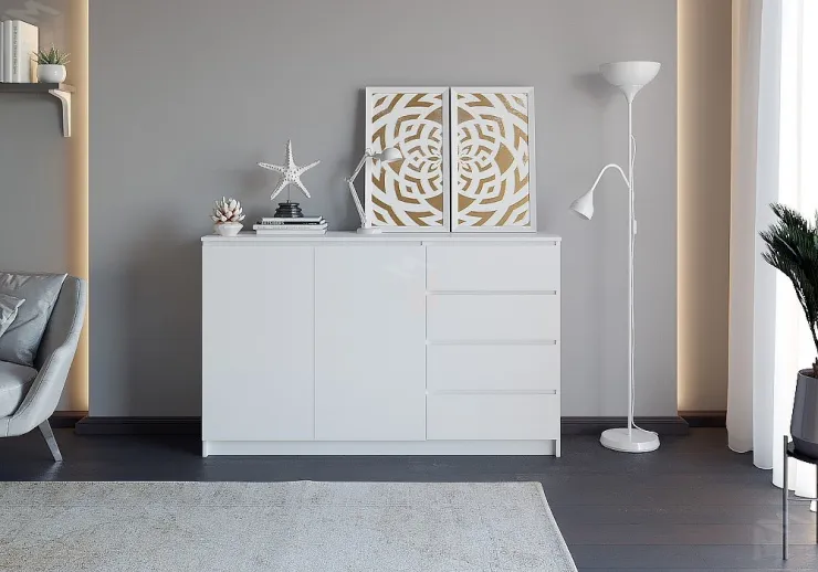 Комод Мори 1600.1 белый Комод Мори 1600.1 белый
