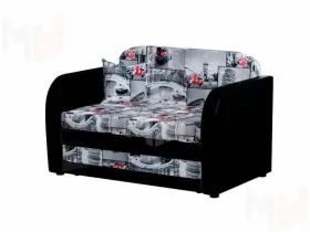 Диван Крош Коллизео/Люкса Блек