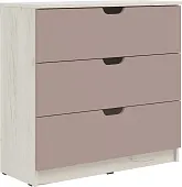 Комод Юниор-4 3 ящика (шарли пинк) Комод Юниор-4 3 ящика (шарли пинк)
