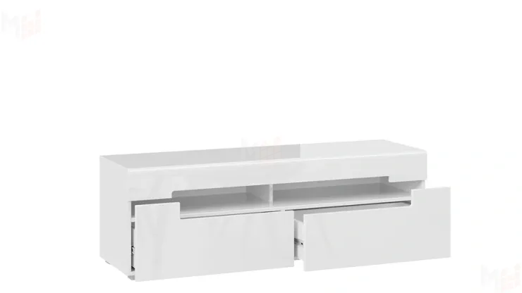 Тумба для ТВ Фьюжн - ТД-260.03.12 Белый, Белый глянец Тумба для ТВ Фьюжн - ТД-260.03.12 Белый, Белый глянец