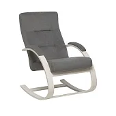 Кресло-качалка Leset Милано NEW (Слоновая кость/Bingo 20 (мышиный))