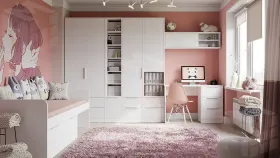 Набор детской мебели Марли № 2 Белый