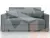 Диван прямой Лига-104 (140) ( Амур 07 серый )