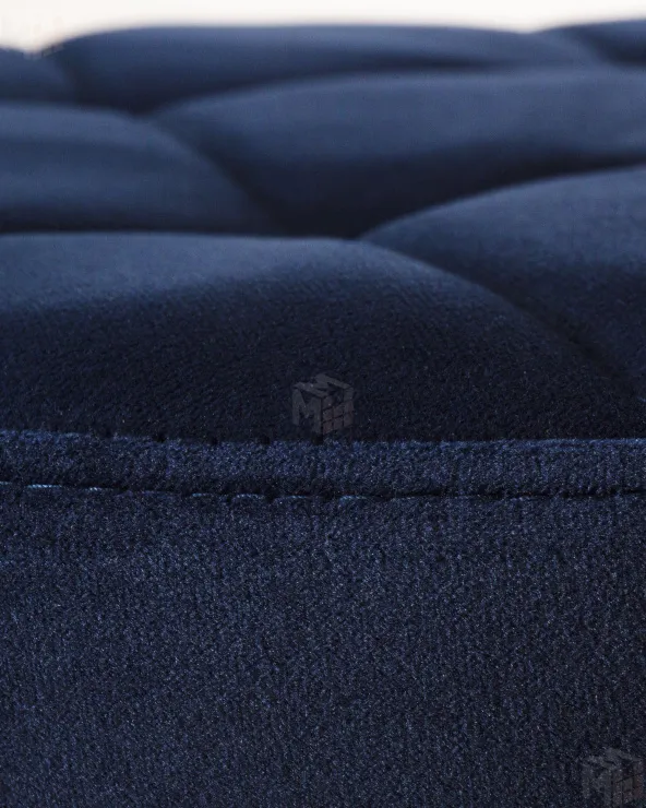 Табурет барный DOBRIN BRUNO (синий велюр (MJ9-117))