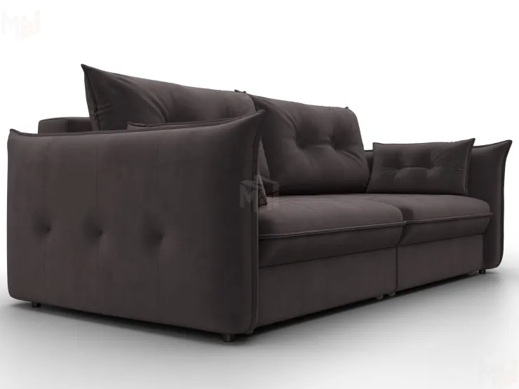 Диван прямой Лига-100 НПБ ( SEVEN 727 коричневый )