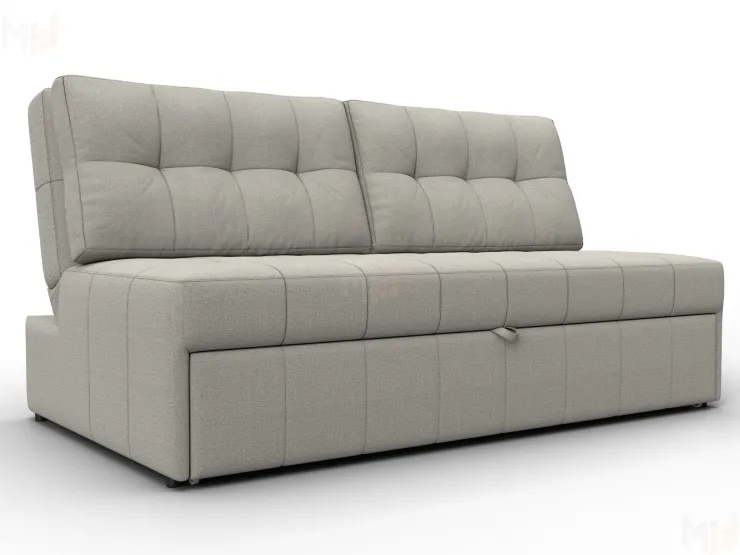 Диван прямой Лига-107 (160) ( Амур 02 бежевый )