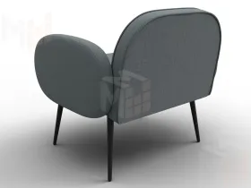 Кресло Лига-086 ( Амур 07 серый )