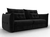 Диван прямой Лига-100 НПБ ( SEVEN 35 черный )