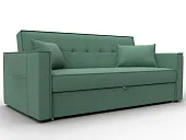 Диван прямой Лига-104 (160) ( Амур 11 зеленый )