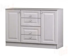 Комод Ромео (4 ящика+2 дверки) 