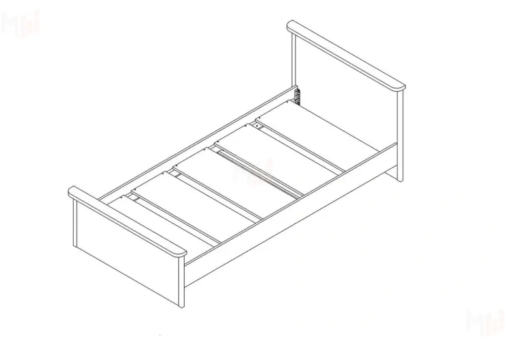 Кровать Тифани 305.04