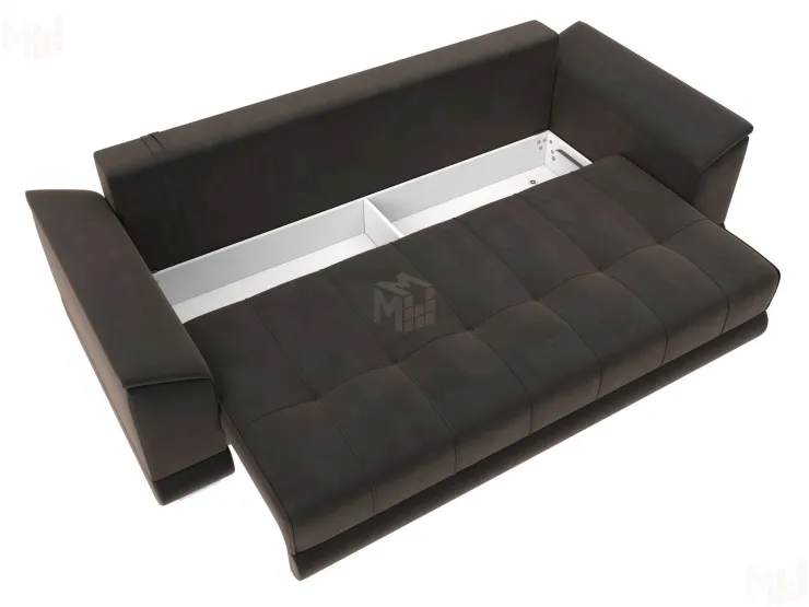 Диван прямой НордСтар НПБ ( SEVEN 727 коричневый )