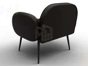 Кресло Лига-086 ( GRIFON 12 коричневый )