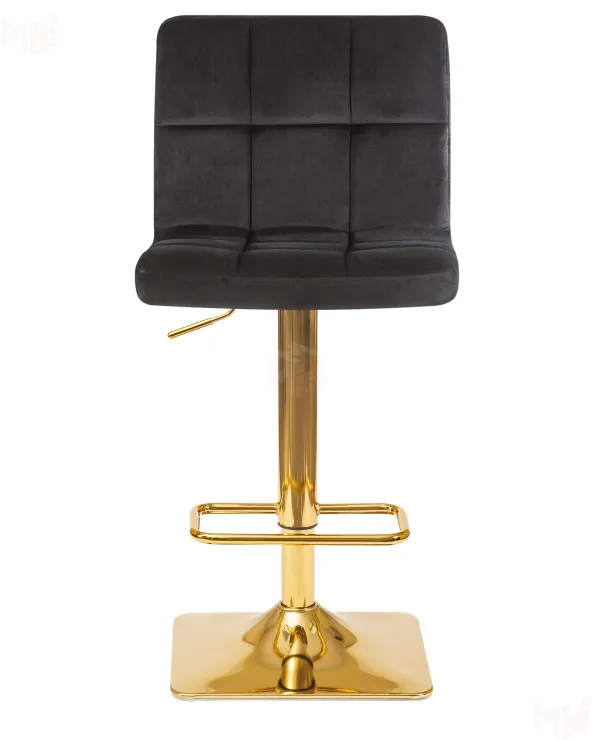 Стул барный DOBRIN GOLDIE (черный велюр (MJ9-101))