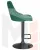 Стул барный DOBRIN JOSEPH BLACK (зеленый велюр (MJ9-88)) Стул барный DOBRIN JOSEPH BLACK (зеленый велюр (MJ9-88))