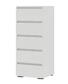Комод Хелен КМ 03 502 5 ящиков белый Комод Хелен КМ 03 502 5 ящиков белый