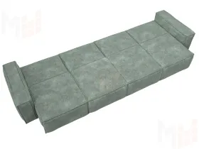 Диван прямой Лига-081 НПБ МегаЛонг ( BRUT 08 зеленый )