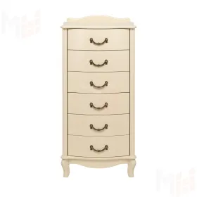 Комод Leset "Джульетта" узкий (6 ящ.) (Дуб шампань)