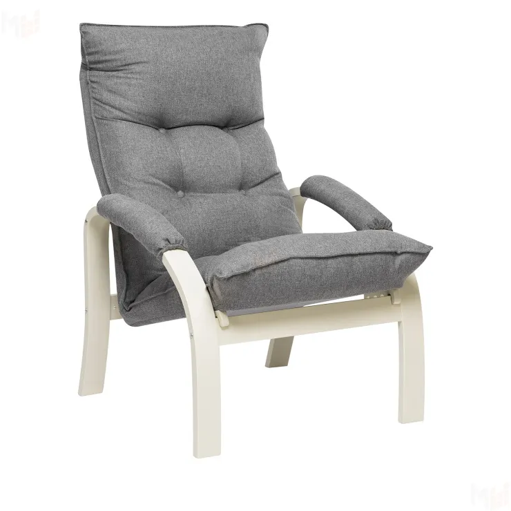 Кресло-трансформер Leset Левада (Слоновая кость/Malmo 90 (серый))