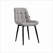 Стул Президент серый велюр Стул Президент серый велюр